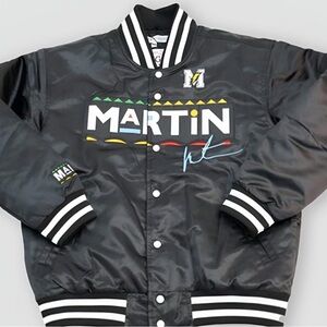 Black Martin Varsity Jacket